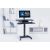 Maclean MC-835 Portable Desk Electric Height Adjustable 72 -122cm max. 37 kg Control Panel Sit Stand Work Station