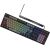 LORGAR Azar 514, Wired mechanical gaming keyboard, RGB backlight, 1680000 colour variations, 18 modes, keys number: 104, 50M clicks, linear dream switches, spring cable up to 3.4m, ABS plastic+metal, magnetic cover, 450*136*39mm, 1.17kg, black, EN layout
