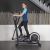 eliptiskais trenažieris inSPORTline Atlanta Black (līdz 150 kg, svars 7 kg)