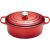 Le Creuset Чугунная кастрюля овальная 31 см / 6,3 л красная