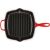 Le Creuset Čuguna grillpanna kvadrātveida 26x26cm sarkana