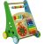 Import Leantoys Colourful Wooden Pushchair Geometric Figures Dulcimer Beads