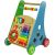 Import Leantoys Colourful Wooden Pushchair Geometric Figures Dulcimer Beads