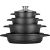 Smile MGK-17 soup pot Black Aluminium