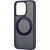 Phone Case Baseus SkyRing Magnetic with Stand for iP 14 Pro Max + tempered-glass and cleaning kit (purple)
