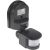 Maclean MCE25 GR Wall-Mounted 180° Motion & Dusk Sensor, 1200W Max, Grey
