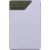 Tellur Power Bank 10000mAh, USB-C + Lightning cables built-in  purple