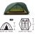 Namiot turystyczny Naturehike NH17T012 - zielony