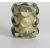 Aromatiska svece stikla NATURE GREEN H9,2cm, Tranquil Summer