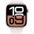 Apple Watch Series 10 Viedpulkstenis 46 mm / GPS / Cellular / Rose Gold Aluminium / Light Blush Sport Band / S-M