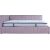 Bed JASPER 90x200cm with mattress HARMONY DUO, mauve rose