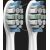 Końcówka Aeno AENO Replacement toothbrush heads, White, Dupont bristles, 2pcs in set (for ADB0007/ADB0008)