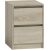 Top E Shop Topeshop K2 SONOMA nightstand/bedside table 2 drawer(s) Oak