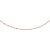 Zelta ķēdīte Singapūra 1.5 mm, dimantu apstrādājums #1400046(Au-R), Sarkanais Zelts 585°, garums: 42 cm, 1.68 gr.
