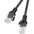 Lanberg Patchcord RJ45, Cat. 5e, UTP, 1m, Black