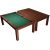Pool Table / Dining Table, Mozart, 7 ft., mahogany