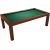 Pool Table / Dining Table, Mozart, 7 ft., mahogany