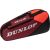 Tennis Bag DUNLOP CX-PERFORMANCE 3 black/red