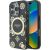 Guess IML Peony On 4G Background MagSafe Защитный Чехол для Apple iPhone 16 Pro