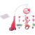 Karuselis muzikālais ar projektoru STARS pink KX5469/1 [A]