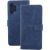 Mocco Smart Velvet Чехол Книжка для смартфон Samsung Galaxy S24 navy blue