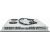 LIN Induction cooktop LI-A23511 4 zones 7400 W Black