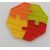 Antistresā rotaļlieta Pop-it Puzzle 15 cm dažādas 338647
