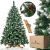 Springos CT0189 Mākslīgā Ziemassvētku eglīte 150 cm Premium Royal Trees, sniegota dimanta priede ar čiekuriem