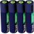 Baterijas Trust USB-C Rechargeable AAA Batteries 4pack