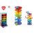 Playgo Labirints ar bumbiņām Whirly Rainbow 12m+ CB44270