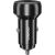 Choetech 60W 2xUSB-C+USB-A car charger (black)