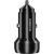 Choetech 60W 2xUSB-C+USB-A car charger (black)