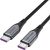 USB-C to USB-C 100W Vention TAHHD 5A 0.5m USB 3.1 Gen2 4K cable (gray)