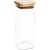 Glass jar THERON 6x6xH15cm with a lid, square
