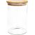 Glass jar THERON D10xH15cm with a lid