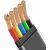 Cable USB-C to USB-C Mcdodo CA-3423 90 Degree 1.8m with LED (black)
