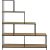 Shelf SEAFORD 135x35xH150cm, natural