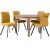 Dining set CHICAGO NEW round table and 4 chairs (10588)