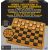 Spin Master SPINMASTER GAMES game set Wood Checkers and TTT, 6033145