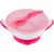 Bļoda ar piesūcekni un karoti Babyono 1063/03 pink