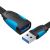 Flat USB 3.0 extender Vention VAS-A13-B150 1.5m Black