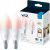 (Ir veikalā) Viedās spuldzes WiZ,Candle,4,9W,2200-6500 (RGB),C37,E14,2 gb