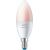 (Ir veikalā) Viedās spuldzes WiZ,Candle,4,9W,2200-6500 (RGB),C37,E14,2 gb