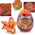 Динозавр фигурка 3 шт., со слаймом и светом в шаре  SMASHERS DINO MINI ZURU разные 85517582