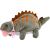 LeanToys Pluszowy Dinozaur Piórnik Schowek Zawieszka Szary