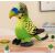 LeanToys Maskotka Pluszowa Papuga Zielona 20 cm