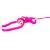LeanToys Maskotka Pluszowa Małpka z Dzieckiem Ciemno Różowa 90 cm