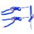 LeanToys Maskotka Pluszowa Małpka z Dzieckiem Niebieska 90 cm