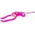 LeanToys Maskotka Pluszowa Małpka z Dzieckiem Ciemno Różowa z Dźwiękiem 70 cm