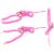 LeanToys Maskotka Pluszowa Małpka z Dzieckiem Różowa 70 cm